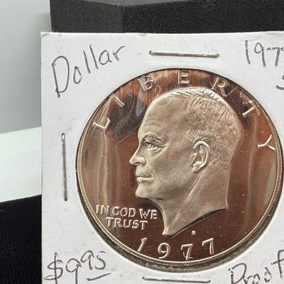 LOT 76: Collection of Eisenhower Dollar Coins