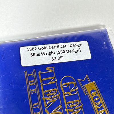 LOT 40: Hybrid $2 Bill w. Commemorative Art Overlays in Cases w/ Certificates from Merrick Mint (3)
