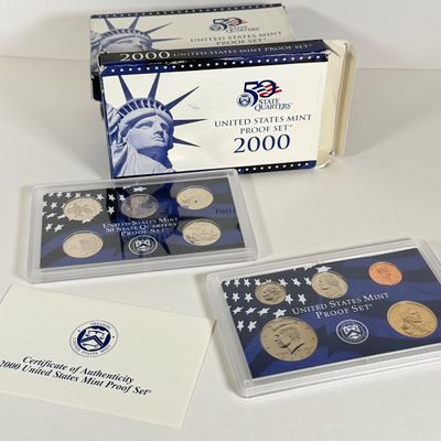 LOT 49: United States Mint Proof Sets - 1999-2004