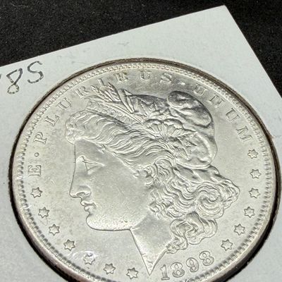 LOT 98: 1898-S Morgan Dollar Coin - 90% Silver