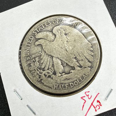 LOT 60: Collection of Walking Liberty Half Dollars - 90% Silver - Six U.S. Coins