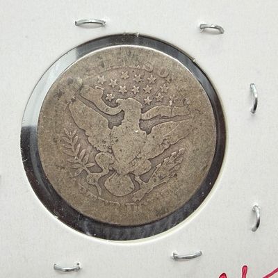 LOT 78: Collection of 90% Silver US Barber Dimes - 9 Coins