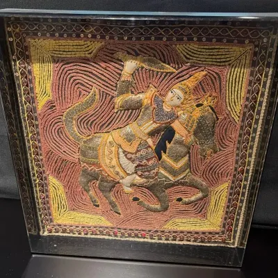 Burmese Kalaga Tapestry 