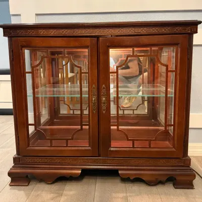 Vintage Curio Cabinet