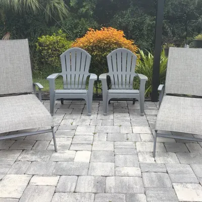 Grey Outdoor Lounge Furniture Chairs 