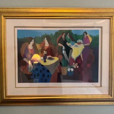 “Morning Social” Seriolithograph