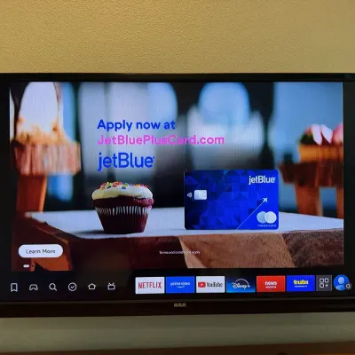 RCA Flat Screen 32” & LG Blu-Ray DVD Player