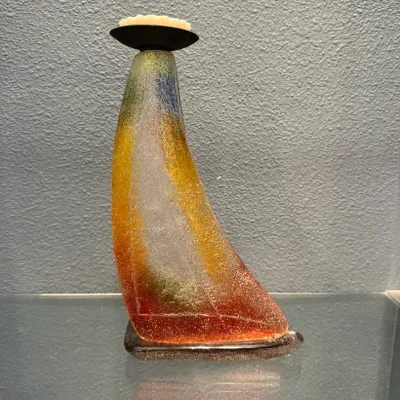 Glass Candle Holder Wax Warmer