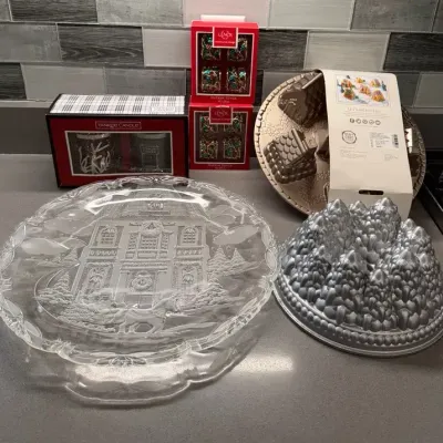 Christmas Kitchen Items Lenox/Yankee Candle