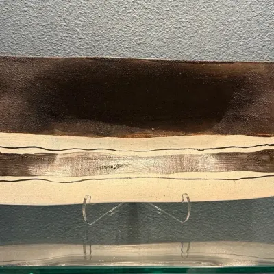 Volcanic Ash Ceramic Tray