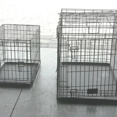 2 Dog Crates 