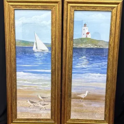 Coastal Landscape Wall Decor 