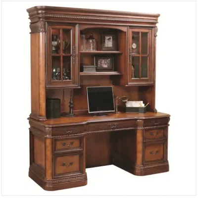 Credenza Desk & Hutch 