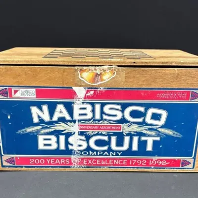 Vintage Nabisco Biscuit Company, Wood Box