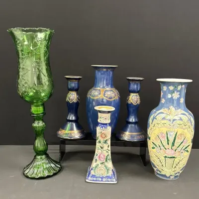 Decorative Vases And Candleholders