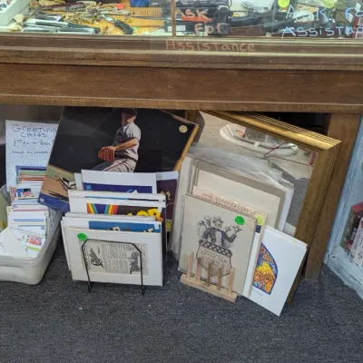 Sale Photo Thumbnail #3: Viontage Advertising posters, ads, flyers & signs