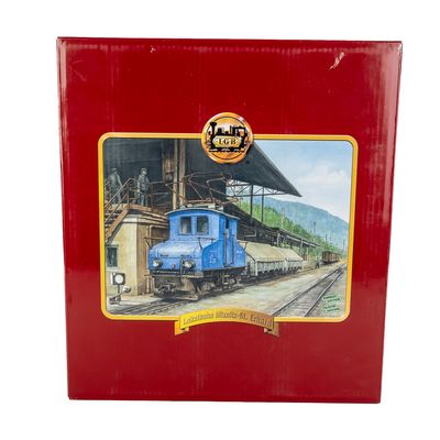 Sale Photo Thumbnail #113: L.G.B. Steeple Cab Freight Set #29300 w Box