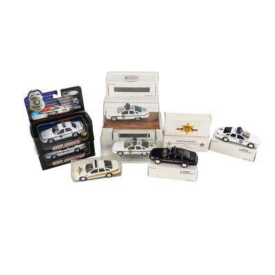 Sale Photo Thumbnail #40: Vintage Police Squad Die Cast Car Collection