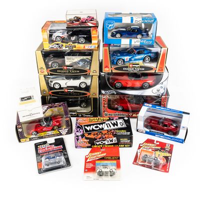Sale Photo Thumbnail #30: (16) NIB Dodge Viper Die Cast Model Car Assortment