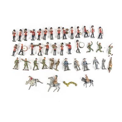 Sale Photo Thumbnail #66: (41) John Hill Britains Lead Soldier Assortment