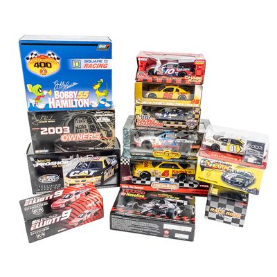 Sale Photo Thumbnail #5: Collection of (13) NIB NASCAR Racing Model Cars