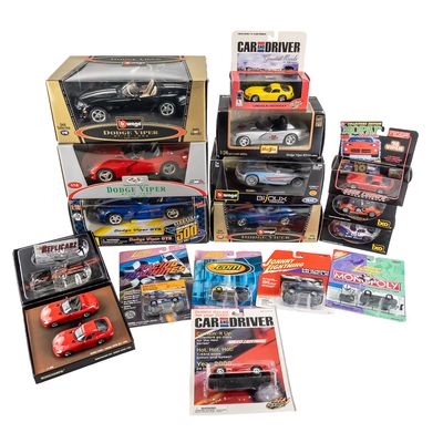Sale Photo Thumbnail #88: Dodge Viper Burago Ertl Mini Champs Model Cars