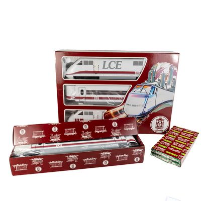 Sale Photo Thumbnail #96: LGB Lehmann City Express  3 Car Train Set 90950