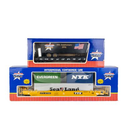Sale Photo Thumbnail #70: USA Trains Intermodal Container Car & 4th Ann Car