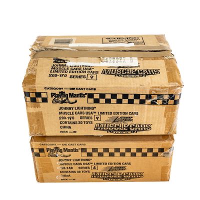 Sale Photo Thumbnail #29: (60) NIB Johnny Lightning Model Cars