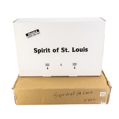 Sale Photo Thumbnail #98: Pair of Spirit of Saint Louis Model Airplanes