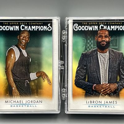 Sale Photo Thumbnail #61: 2021 Upper Deck Goodwin Champions Complete 100 Card Set