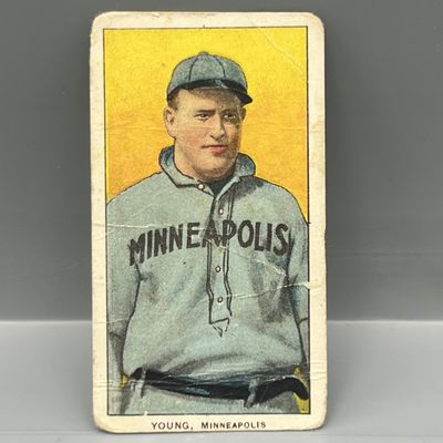 Sale Photo Thumbnail #12: 1909-11 T206 Irv Young / Minneapolis - Piedmont