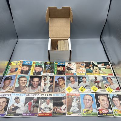 Sale Photo Thumbnail #102: (Lot Of 120+) 1960, 61, 62, 63, 64, 65 Topps and Fleer Mixed Baseball Singles - No Duplication - Varying Conditions