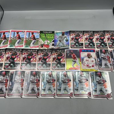 Sale Photo Thumbnail #79: (25) Elly De La Cruz Rookie & Prospect Baseball Cards