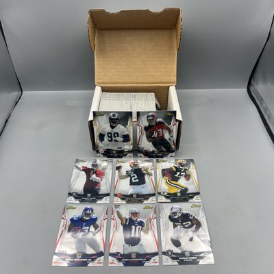 Sale Photo Thumbnail #4: 2014 Topps Finest Football Complete 150 Card Set W/ Aaron Donald RC, Mike Evans RC, Odell Beckham Jr. RC, & Many More Star Rookies