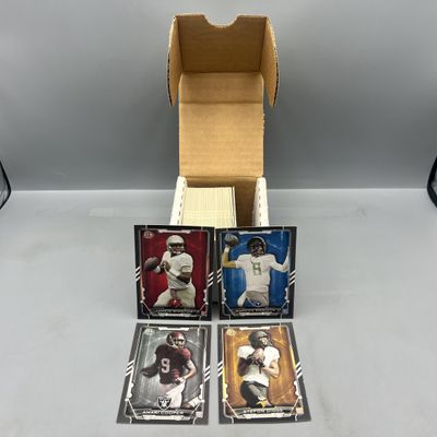 Sale Photo Thumbnail #19: 2015 Bowman Black Border Parallel Football Complete 110 Card Rookie Set W/ Jameis Winston RC, Marcus Mariota RC, & Stefon Diggs RC