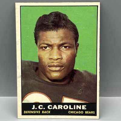 Sale Photo Thumbnail #131: 1961 Topps J.C. Caroline #17