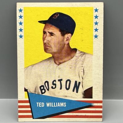 Sale Photo Thumbnail #35: 1961 Fleer Baseball Greats Ted Williams #152