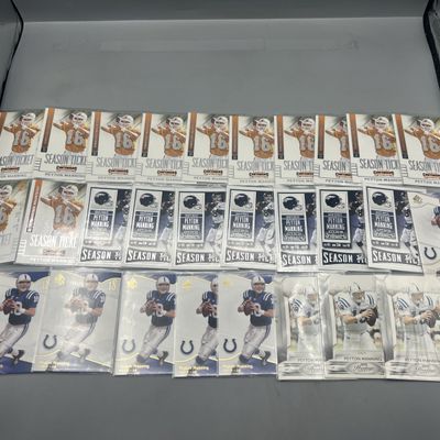Sale Photo Thumbnail #46: (28) Peyton Manning Football Cards