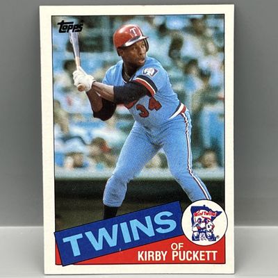 Sale Photo Thumbnail #115: 1985 Topps Kirby Puckett RC #536