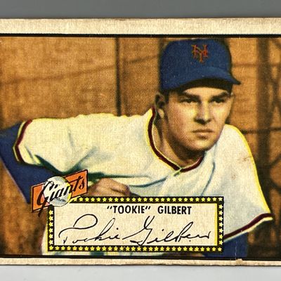 Sale Photo Thumbnail #95: 1952 Topps Tookie Gilbert #61
