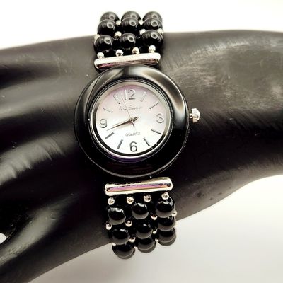 Sale Photo Thumbnail #346: Gem Essence B8578 Beaded Quartz Fashion Watch