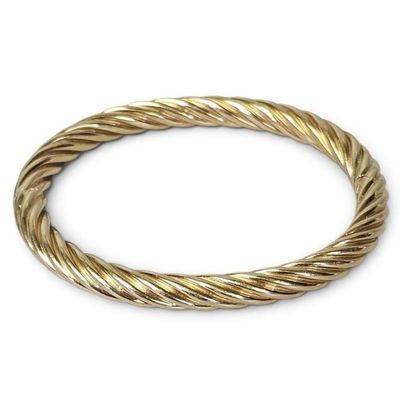 Sale Photo Thumbnail #89: Tiffany & Co. 18K Rope Bangle 23.3 Grams