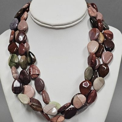Sale Photo Thumbnail #97: Jay King Sterling Imperial Jasper Necklace
