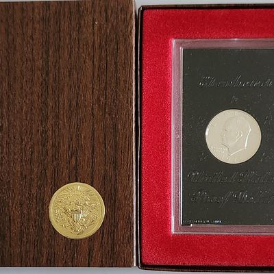 Sale Photo Thumbnail #494: 1971-S US Eisenhower 40% Silver Proof Dollar