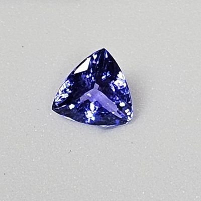 Sale Photo Thumbnail #59: Tanzanite Trillion-Cut Loose Gemstone  7x7MM