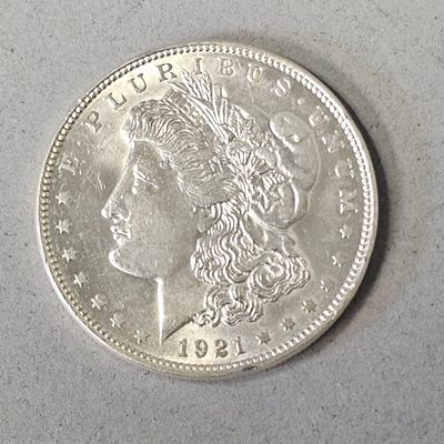 Sale Photo Thumbnail #7: 1921 Philadelphia Morgan Silver Dollar