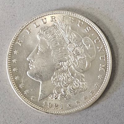 Sale Photo Thumbnail #9: 1921 Philadelphia Morgan Silver Dollar