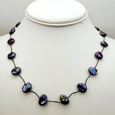 Sale Photo Thumbnail #338: Honora Peacock Cultured Pearl Necklace