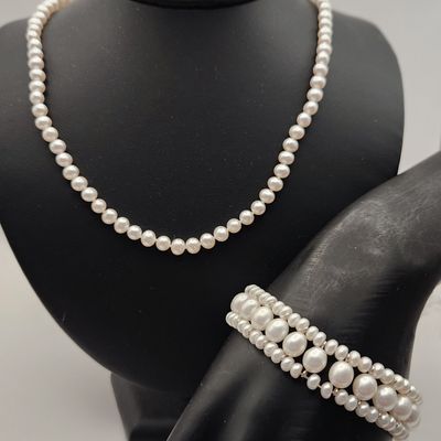 Sale Photo Thumbnail #250: Honora Sterling Cultured Pearl Jewelry Set